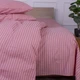 Простынь на резинке MirSon Ranforce Elite 17-0607 Stripe Pink 70x140x10 см (2200008054441) - изображение 4