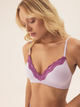 Biustonosz damski Push Up usztywniany Bloovii Selsey 43234-04X 75B Fioletowy (5903972579381) - obraz 5