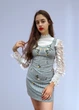 Сарафан женский в мелкую клетку TopShop Черно-белый 12212 S (42 ) - изображение 6