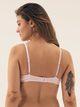 Biustonosz damski bez Push Up braletka Bloovii Selsey 43236-03X S Różowy (5903972579633) - obraz 2