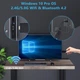 Мини ПК NiPoGi T6 / Intel Atom x5-z8350 / RAM 8GB / eMMC 128GB / Wi-Fi 5 / Bluetooth 4.2 / Windows 11 / Black - изображение 4