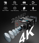 Экшн-камера Apexcam M90 Pro / 170° / 20Мп / 4К / 60fps / Wi-Fi / Влагозащищенная / Черная Б/В - изображение 2