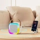 Портативная Bluetooth колонка K12 с беспроводным микрофоном и LED-подсветкой для караоке - изображение 13