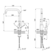 Комплект кухонной мойка KRF 5050 decor (3.0/1.0 мм) - изображение 10