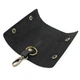 Ключница кожаная с карабином HandyCover HC0055 черная - изображение 3