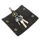 Ключница кожаная с карабином HandyCover HC0055 коричневая - изображение 2