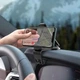 Автомобильный держатель для телефона Baseus Big Mouth Pro Car для крепления на приборную панель (SUDZ-A01) Black - изображение 8