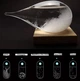 Барометр Штормгласс Капля большая 20,5 х 11,5 см Storm glass на деревянной подставке - изображение 3