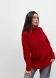 Жіночий светр Олівія з візерунком ARTKNIT M Червоний (ak32217) - изображение 3