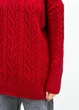 Жіночий светр Олівія з візерунком ARTKNIT M Червоний (ak32217) - изображение 5