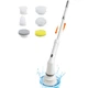 Акумуляторна щітка з обертанням Nova Scrubber 7in1 бездротова електрощітка для прибирання, 7 насадок - зображення 2