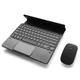 Клавиатура-подставка беспроводная Smart Keyboard + Мышка для Blackview Tab 60 Pro Ukr+Eng Black - изображение 5