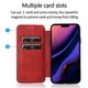Чехол-книжка Knight Leather Wallet для Apple iPhone 14 Plus Red - изображение 2