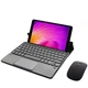 Клавиатура-подставка беспроводная Smart Keyboard + Мышка для Сhuwi Hi9 Pro Ukr+Eng Black - изображение 7