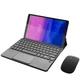 Клавиатура-подставка беспроводная Smart Keyboard + Мышка для Kruger&Matz Eagle 1069 Ukr+Eng Black - изображение 4