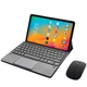 Клавиатура-подставка беспроводная Smart Keyboard + Мышка для Alldocube iPlay 40 Ukr+Eng Black - изображение 6