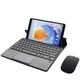 Клавиатура-подставка беспроводная Smart Keyboard + Мышка для Alldocube iplay 50 Mini Lite Ukr+Eng Black - изображение 5