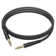 Кабель HOCO UPA24 Smooth AUX audio cable, 1m, black - изображение 4