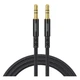 Кабель JOYROOM SY-20A1 AUX car stereo audio cable, 2M, black - изображение 1