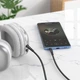 Кабель HOCO UPA24 Smooth AUX audio cable, 1m, black - изображение 6