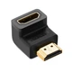 Адаптер UGREEN HDMI 4K Adapter Male to Female Down-angled - зображення 2