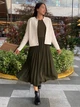 Кардиган женский Uniqlo 162318985 2XL Молочный ( 1159831628) - изображение 6