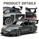 Машинка для дрифта на радиоуправлении 4WD RC Porsche 993 Carrera 2 20см - изображение 3