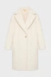 Жіноча біла шуба OVERSIZED TEDDY SHEARLING COAT Michael Kors M 77B1384M52 - изображение 7
