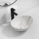 Раковина накладна MIXXUS PREMIUM ELLIPSE-0108 MARBLE 400х330х145mm (MP6526) - изображение 4