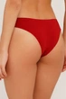 Трусики бразилиана бесшовные Giulia Brasilian briefs WINERY S/M Бордовые - изображение 2
