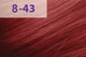 Крем-краска для волос jNOWA Professional Siena Chromatic Save красно-золотистый 8/43 90 мл (4820197007431) - изображение 2