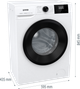 Пральна машина автоматична Gorenje W3NGPI72SBS/UA (7087421) - изображение 7