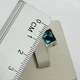 Кільце срібне з кристалом Swarovski 18 2,26 г - зображення 6