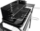 Grill ogrodowy ModernHome by Multistore metalowe półki i regulacja rusztu (5903089067153) - obraz 4