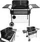 Grill ogrodowy ModernHome by Multistore metalowe półki i regulacja rusztu (5903089067153) - obraz 8