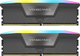 Pamięć RAM Corsair DDR5-6000 32768MB PC5-48000 (kit of 2x16384) Vengeance RGB Grey (CMH16GX5M1E6000Z36) - obraz 1