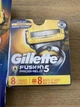 Бритвений набір Gillette Fusion 5 ProShield зі станком і 9 картриджами - зображення 3