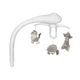 Детская кроватка-качалка 3 в 1 Bloom Carrello CRL-10304 Anchor Grey - изображение 9