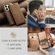 Чохол книжка з магнітом Xiaomi Redmi Note 14 5G CaseMe Brown (39982-30) - зображення 5