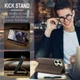 Чехол книжка с магнитом Poco M7 Pro 5G CaseMe Dark Brown (43176-05) - изображение 4