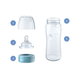 Пляшка для годування Chicco Bib Beness Блакитна 330 мл (8058664058020) - зображення 2