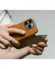 Чехол Nomad Modern Leather Folio English Tan for iPhone 16 Pro Max (NM01673385) - изображение 5