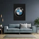 Інтер'єрна картина Лого BMW, 42×30 см (id0863) - зображення 8