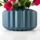 Ваза для цветов MVM MY HOME декоративная 7.5 см Синяя (DH-FLOWERS-08 DARK BLUE) - изображение 3
