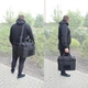 Дорожная сумка-органайзер на сиденье авто DERBY PatrolBag черная универсальная патрульная сумка мобильный офис, ручная кладь с отделом для ноутбука 13"-17" - изображение 9