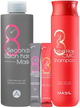 Zestaw do pielęgnacji włosów Masil 38 Salon Hair Szampon 300 ml + Szampon 2x8 ml + Maska 200 ml + Maska 2x8 ml (8809744060132) - obraz 2