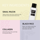 Toner do twarzy Coxir Black Snail Collagen 150 ml (8809080826171) - obraz 2