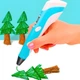 Набор 3D-ручка с трафаретами и планшетом, от сети, 3DPEN-6, Цвет ручки Рандом (6598-3423) - изображение 2