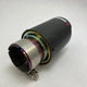 Насадка на глушник Akrapovic одинарна 60мм-175мм (ZBDC) | Карбонова насадка на вихлопну трубу - зображення 4