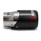 Насадка на глушитель Akrapovic одинарная 48-60мм-160мм (JB) | Карбоновая насадка на выхлопную трубу - изображение 2